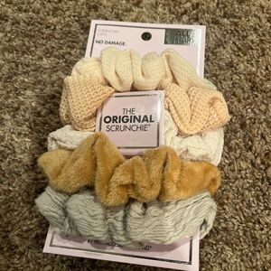Brand new hair scrunchies/5 pack